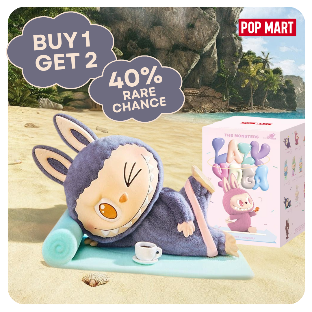 Labubu Lazy Yoga - Blind Box [BUY 1 GET 2]